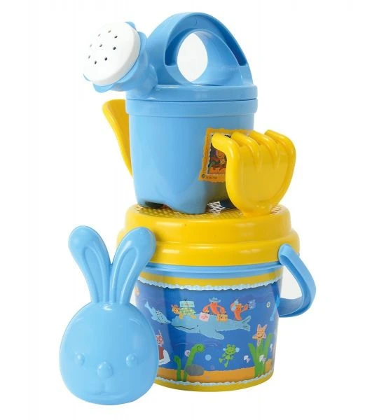 Simba 109467438 - Sandspielzeug - Kikaninchen Eimergarnitur Set 4 Simba 109467438 - Sandspielzeug - Kikaninchen Eimergarnitur Set – Bild 2