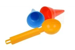 Lena 5433 - Sandspielzeug - Eiscreme Ice Cream Happy Sand, 3-tlg