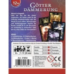 AMIGO 01854 - Kartenspiele - Götterdämmerung 7 AMIGO 01854 - Kartenspiele - Götterdämmerung -Spielzeugparadies 4007396018547 2 600x600