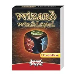 AMIGO 01958 - Kartenspiele - Wizard Würfelspiel Ersatzblöcke, 2St
