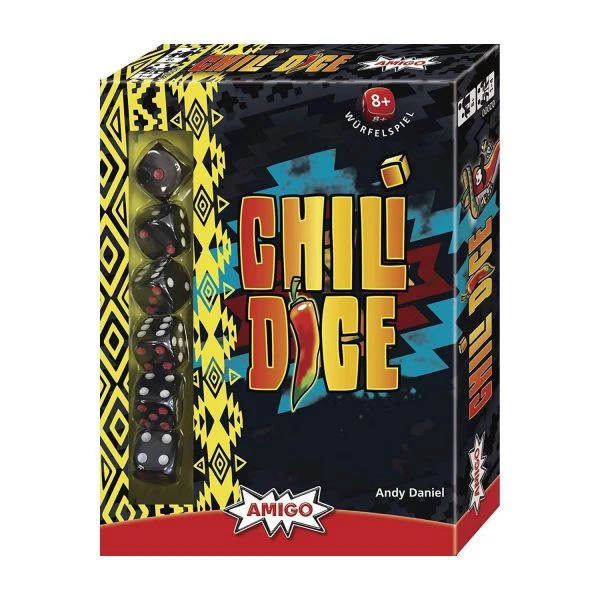 AMIGO 02000 - Familienspiel - Chili Dice 3 AMIGO 02000 - Familienspiel - Chili Dice