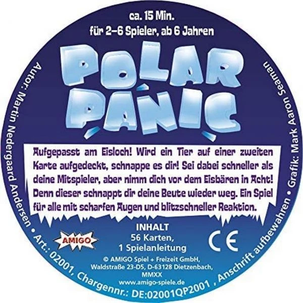 AMIGO 02001 - Kartenspiel - Polar Panic 4 AMIGO 02001 - Kartenspiel - Polar Panic – Bild 2