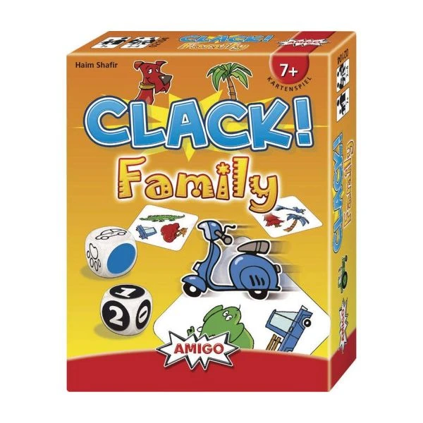 AMIGO 2104 - Kartenspiel - Clack! Family 3 AMIGO 2104 - Kartenspiel - Clack! Family