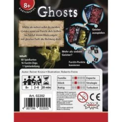 AMIGO 2202 - Kartenspiel - Ghosts -Spielzeugparadies 4007396022025 1 600x600