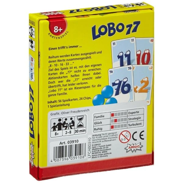 AMIGO 03910 - Kartenspiele - Lobo 77 4 AMIGO 03910 - Kartenspiele - Lobo 77 – Bild 2