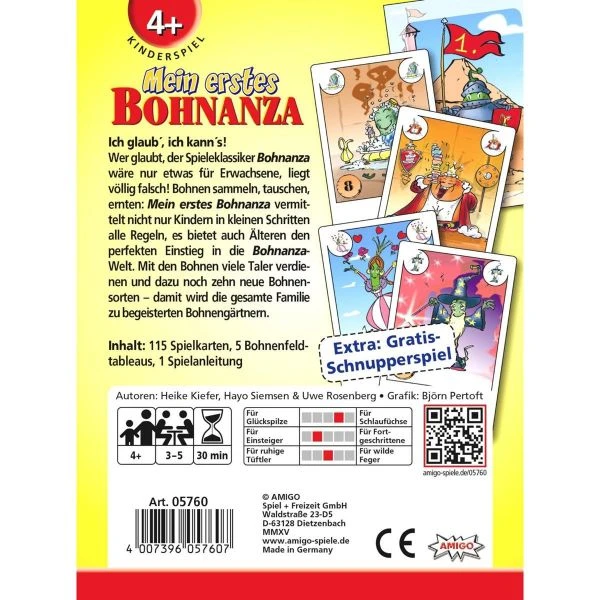 AMIGO 05760 - Kinderspiele - Mein Erstes Bohnanza 5 AMIGO 05760 - Kinderspiele - Mein Erstes Bohnanza – Bild 3