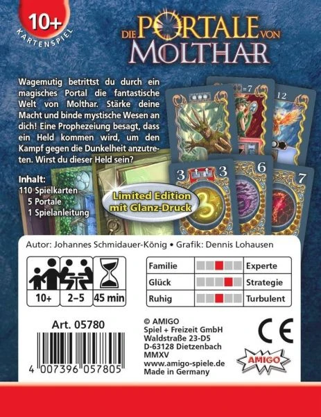 AMIGO 05780 - Kartenspiele - Die Portale Von Molthar 4 AMIGO 05780 - Kartenspiele - Die Portale Von Molthar – Bild 2