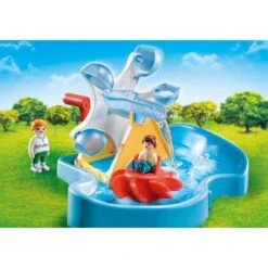 PLAYMOBIL 70268 - 1.2.3 AQUA - Wasserrad Mit Karussell -Spielzeugparadies 4008789702685 2 600x600