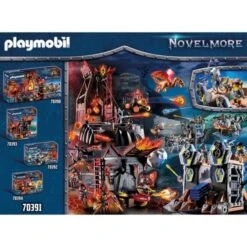 PLAYMOBIL 70391 - Novelmore - Mobile Katapultfestung -Spielzeugparadies 4008789703910 1 600x600