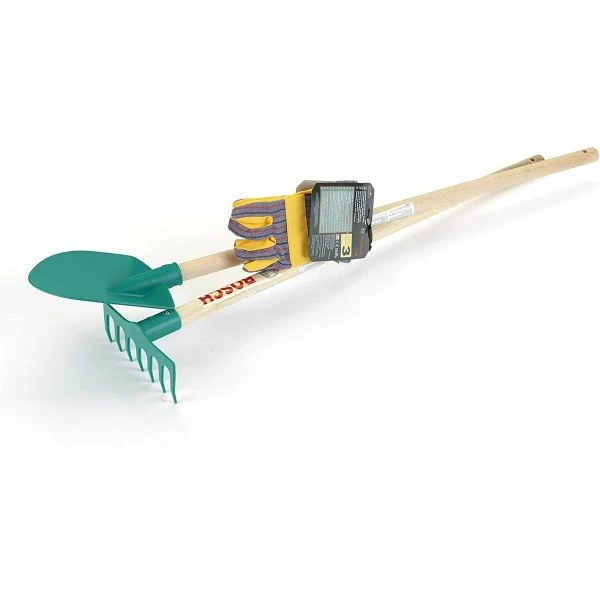 Theo Klein 2712 - Gartenspielzeug - BOSCH Set Inkl. Schaufel, Rechen, Handschuhe 4 Theo Klein 2712 - Gartenspielzeug - BOSCH Set Inkl. Schaufel, Rechen, Handschuhe – Bild 2
