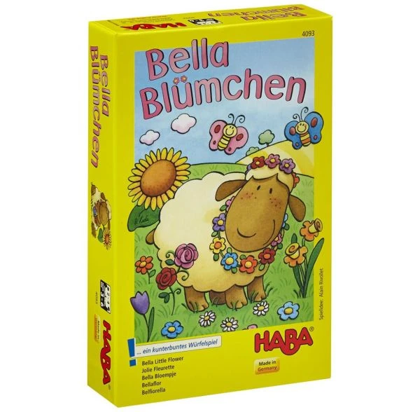 HABA 4093 - Mitbringspiel - Bella Blümchen 3 HABA 4093 - Mitbringspiel - Bella Blümchen