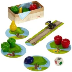 HABA 4655 - Meine Ersten Spiele - Erster Obstgarten -Spielzeugparadies 4010168046556 2 600x600