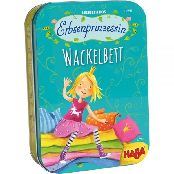 HABA 302351 - Mitbringspiel - Erbsenprinzessin Wackelbett 5 HABA 302351 - Mitbringspiel - Erbsenprinzessin Wackelbett – Bild 3