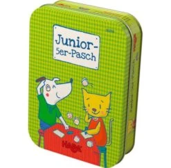 HABA 303700 - Mitbringspiel In Metalldose - Junior 5-er Pasch
