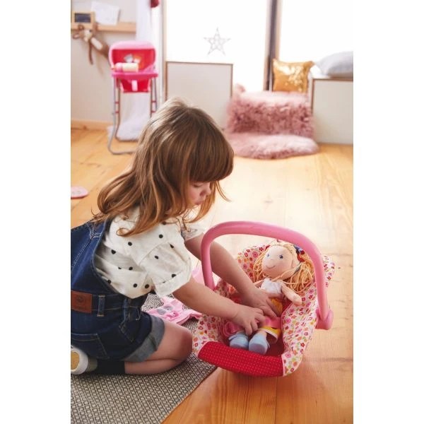 HABA 304108 - Lilli And Friends - Puppen-Babyschale Blumenwiese 4 HABA 304108 - Lilli And Friends - Puppen-Babyschale Blumenwiese – Bild 2