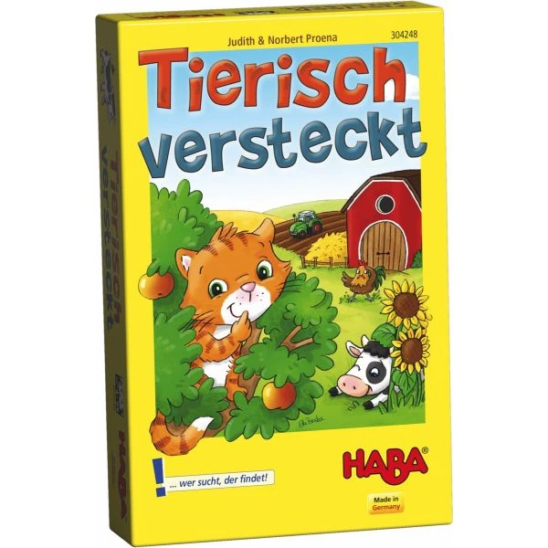 HABA 304248 - Mitbringspiel - Tierisch Versteckt 3 HABA 304248 - Mitbringspiel - Tierisch Versteckt