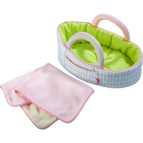 HABA 305071 - Puppentragetasche - Apfelgrün 4 HABA 305071 - Puppentragetasche - Apfelgrün – Bild 2