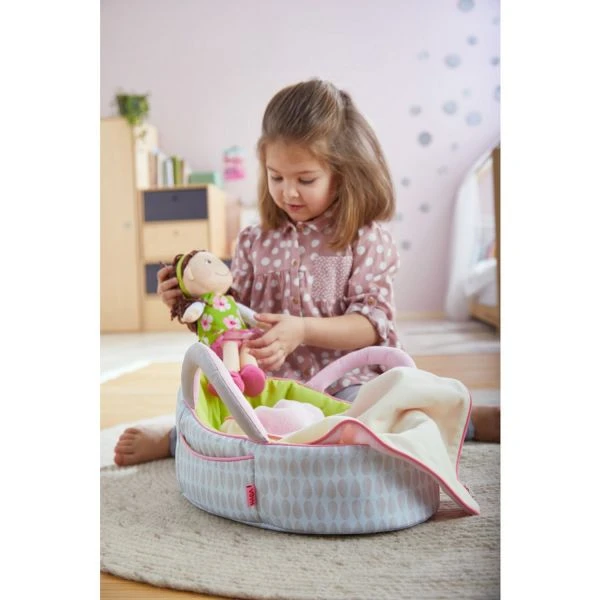 HABA 305071 - Puppentragetasche - Apfelgrün 5 HABA 305071 - Puppentragetasche - Apfelgrün – Bild 3