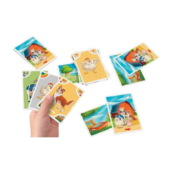 HABA 306106 - Kartenspiel - Mau Mau Junior, Bauernhof 4 HABA 306106 - Kartenspiel - Mau Mau Junior, Bauernhof – Bild 2