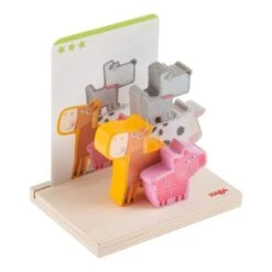 HABA 306707 - Stapelspielzeug - Bauernhof -Spielzeugparadies 4010168261577 2 600x600