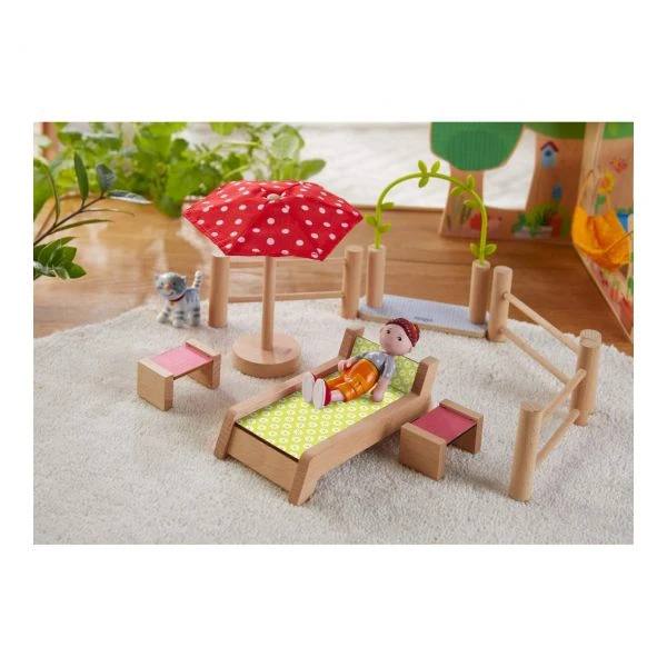HABA 306717 - Little Friends - Puppenhaus-Möbel Garten 4 HABA 306717 - Little Friends - Puppenhaus-Möbel Garten – Bild 2