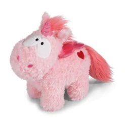NICI 41783 - Kuscheltier - Einhorn Merry Heart, Stehend, 13 Cm