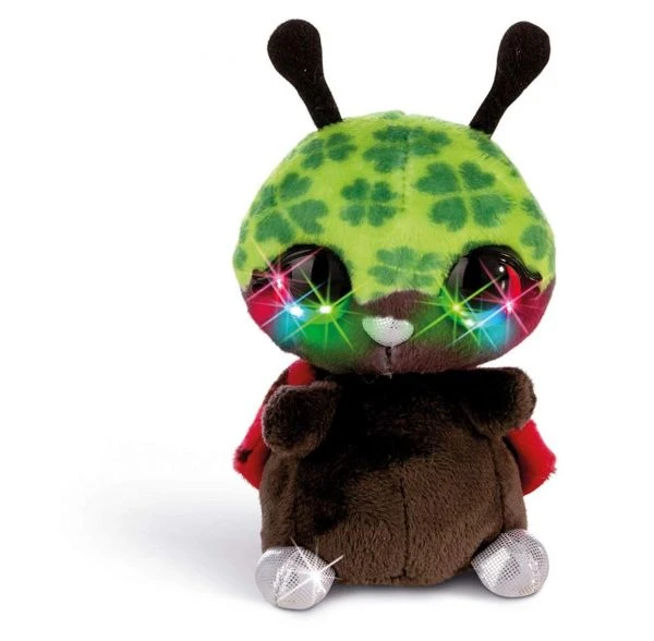 NICI 42476 - Nicidoos Flashies - Ladybird Marienkäfer Luckymacky, 12 Cm 3 NICI 42476 - Nicidoos Flashies - Ladybird Marienkäfer Luckymacky, 12 Cm