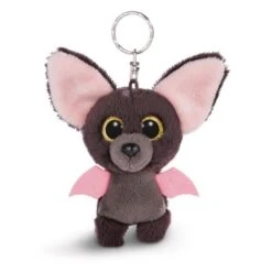 NICI 45540 - Glubschis Schlüsselanhänger - Fledermaus Baako, 9cm