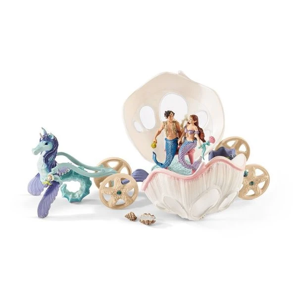 SCHLEICH 41460 - Bayala - Königliche Muschelkutsche 3 SCHLEICH 41460 - Bayala - Königliche Muschelkutsche