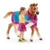 SCHLEICH 42361 - Horse Club - Fohlen Mit Decke -Spielzeugparadies 4055744012419 0 600x600