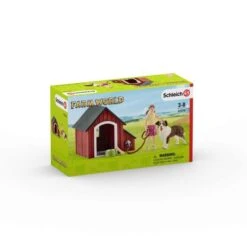 SCHLEICH 42376 - Farm World - Hundehütte -Spielzeugparadies 4055744012600 01 600x600