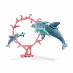 SCHLEICH 41463 - Bayala - Delfin-Mama Mit Babies