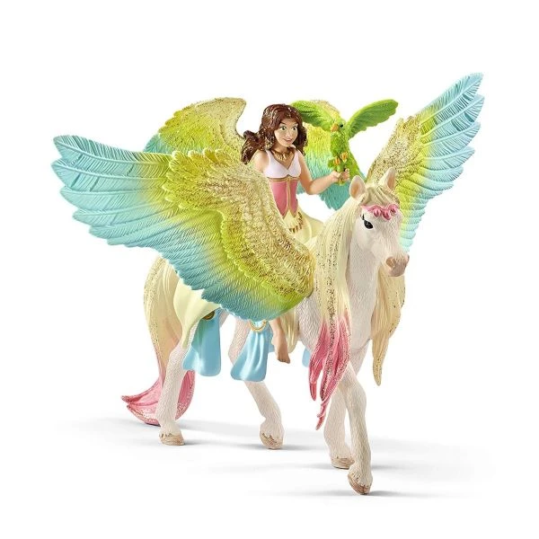 SCHLEICH 70566 - Bayala - Surah Mit Glitzer-Pegasus 3 SCHLEICH 70566 - Bayala - Surah Mit Glitzer-Pegasus