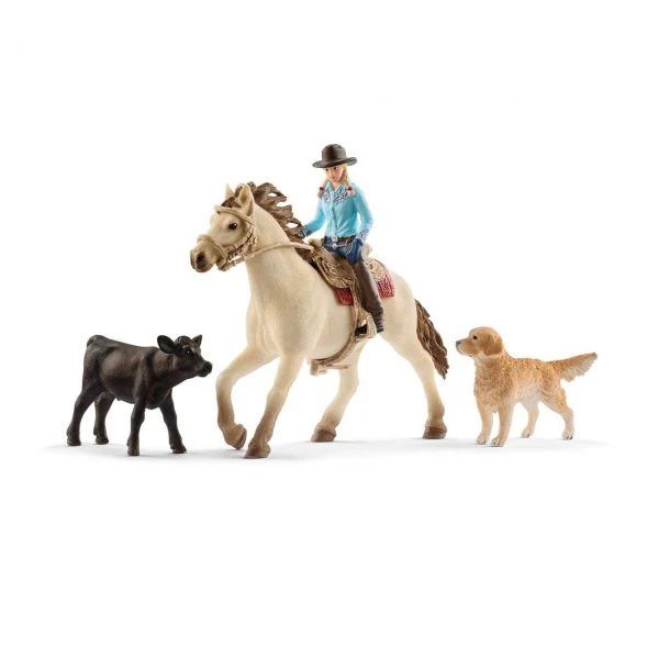 SCHLEICH 42419 - Farm World - Westernreiten 5 SCHLEICH 42419 - Farm World - Westernreiten – Bild 3