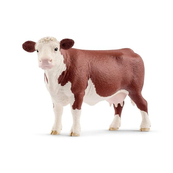 SCHLEICH 13867 - Farm World - Hereford Kuh 3 SCHLEICH 13867 - Farm World - Hereford Kuh