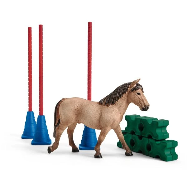 SCHLEICH 42483 - Farm World - Pony Slalom 4 SCHLEICH 42483 - Farm World - Pony Slalom – Bild 2