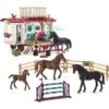 SCHLEICH 72141 - Horse Club - Geheimes Turnier-Training Am Caravan 2 SCHLEICH 72141 - Horse Club - Geheimes Turnier-Training Am Caravan -Spielzeugparadies 4055744030635 0 600x600