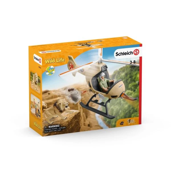 SCHLEICH 42476 - Wild Life - Helikopter Tierrettung 3 SCHLEICH 42476 - Wild Life - Helikopter Tierrettung