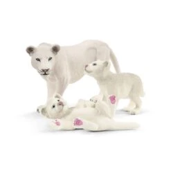 SCHLEICH 42505 - Wilf Life - Weiße Löwenmutter Mit Babys 5 SCHLEICH 42505 - Wilf Life - Weiße Löwenmutter Mit Babys -Spielzeugparadies 4059433064451 1 600x600