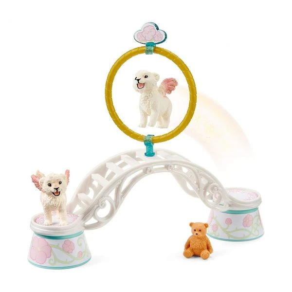 SCHLEICH 42524 - Bayala - Training Für Geflügelte Babylöwen 4 SCHLEICH 42524 - Bayala - Training Für Geflügelte Babylöwen – Bild 2