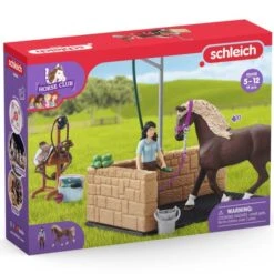 SCHLEICH 42438 - Horse Club - Waschplatz Mit Horse Club Emily & Luna