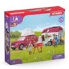 SCHLEICH 42535 - Horse Club - Abenteuer Mit Auto Und Pferdeanhänger