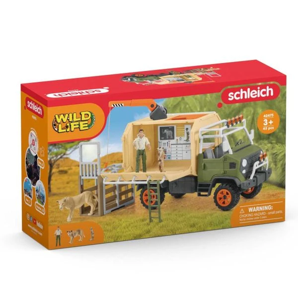 SCHLEICH 42475 - Wild Life - Großer Truck Tierrettung 3 SCHLEICH 42475 - Wild Life - Großer Truck Tierrettung