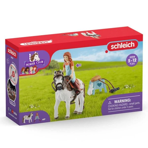 SCHLEICH 42518 - Horse Club - Horse Club Mia & Spotty 3 SCHLEICH 42518 - Horse Club - Horse Club Mia & Spotty