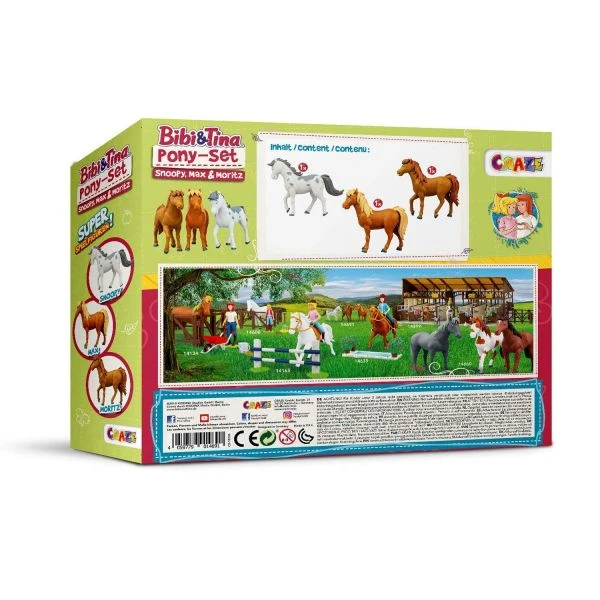 CRAZE 14691 - Bibi & Tina - Pferde Snoopy Max Moritz 4 CRAZE 14691 - Bibi & Tina - Pferde Snoopy Max Moritz – Bild 2