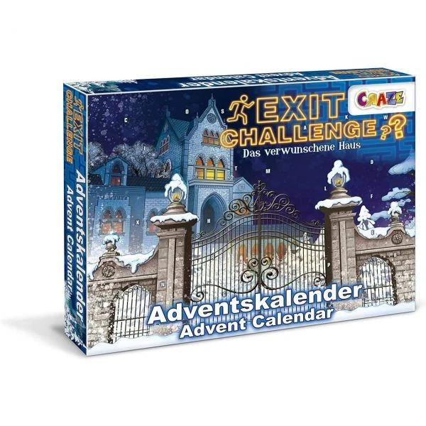 CRAZE 24720 - Adventskalender - Exit Challenge, Das Verwunschene Haus, 2020 3 CRAZE 24720 - Adventskalender - Exit Challenge, Das Verwunschene Haus, 2020