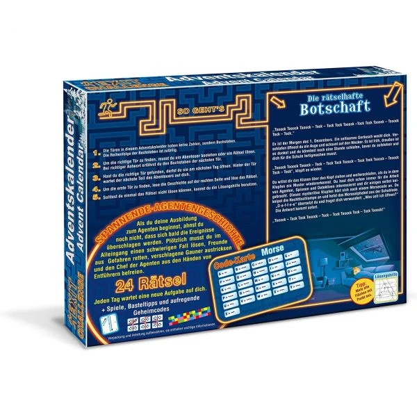 CRAZE 24720 - Adventskalender - Exit Challenge, Das Verwunschene Haus, 2020 4 CRAZE 24720 - Adventskalender - Exit Challenge, Das Verwunschene Haus, 2020 – Bild 2