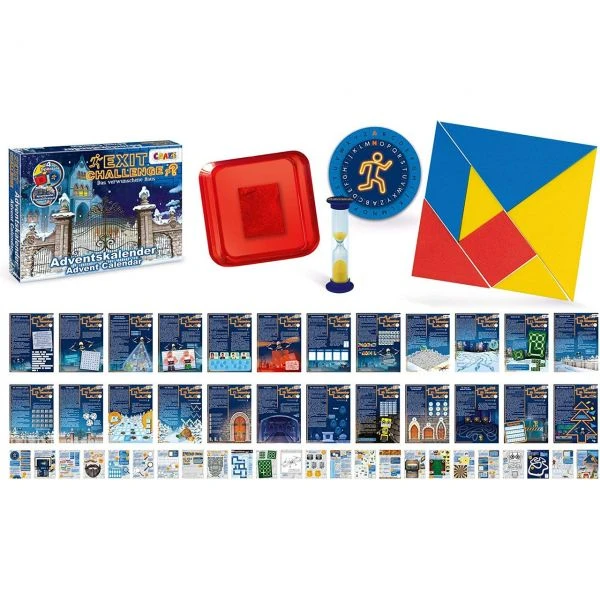 CRAZE 24720 - Adventskalender - Exit Challenge, Das Verwunschene Haus, 2020 5 CRAZE 24720 - Adventskalender - Exit Challenge, Das Verwunschene Haus, 2020 – Bild 3