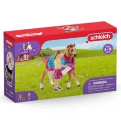 SCHLEICH 42361 - Horse Club - Fohlen Mit Decke