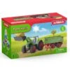 SCHLEICH 42379 - Farm World - Traktor Mit Anhänger 1 SCHLEICH 42379 - Farm World - Traktor Mit Anhänger -Spielzeugparadies 42379 0 2022 600x600